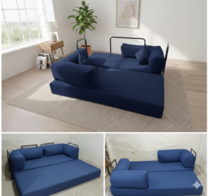 Azul teddy Sofá Cama Teddy EG | Sofá Cama en Chile