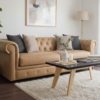 Mesa de Centro Estilo Nórdico Blanca | Mueble Moderno Santiago de Chile