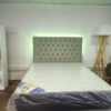 Respaldo de cama 2 plaza con luces LED