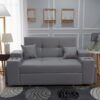 Sofá Cama Valparaíso con 2 Puff | Fabricado en Santiago de Chile