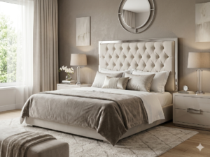 Respaldo capitone Respaldo de Cama Capitoné Premium 2 Plazas - Mundo Capitone Chile